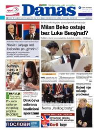 Danas - broj 5742, 19. jun 2013.