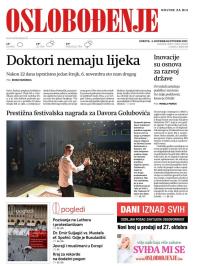 Oslobođenje - broj 25483, 4. nov 2017.