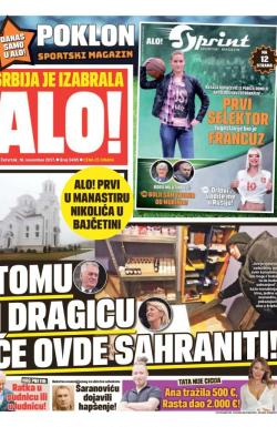 Alo - broj 3495, 16. nov 2017.