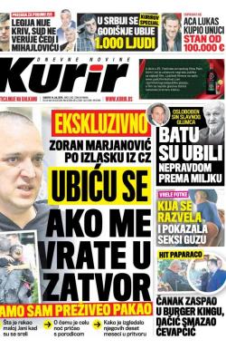 Kurir - broj 1592, 14. jul 2018.