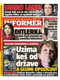 Informer - broj 2844, 26. avg 2021.