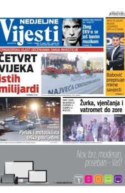 Vijesti - broj 5901, 31. avg 2014.