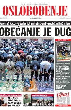 Oslobođenje - broj 24.301, 29. jul 2014.
