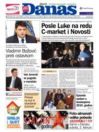 Danas - broj 5603, 31. jan 2013.