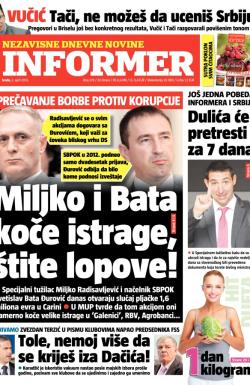 Informer - broj 278, 3. apr 2013.