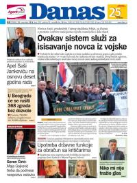Danas - broj 7001, 29. nov 2016.