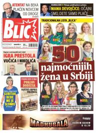 Blic - broj 6777, 24. dec 2015.