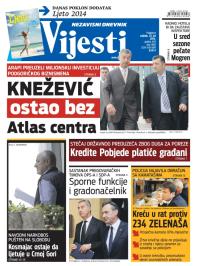 Vijesti - broj 5862, 23. jul 2014.