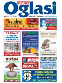 Novosti oglasi - broj 1693, 13. okt 2021.