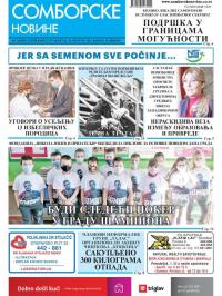 Somborske novine - broj 3479, 26. feb 2021.