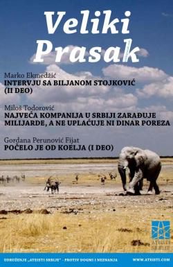 Veliki Prasak - broj 29, 15. mar 2019.