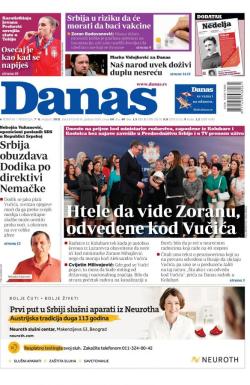 Danas - broj 8713-8714, 7. avg 2021.