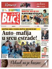 Blic - broj 6715, 23. okt 2015.