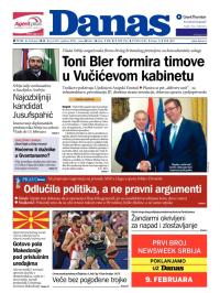 Danas - broj 6339, 6. feb 2015.