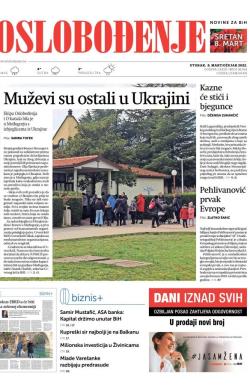 Oslobođenje - broj 26934, 8. mar 2022.