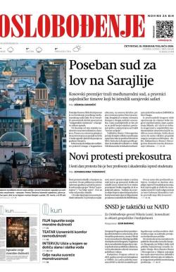 Oslobođenje - broj 28146, 19. feb 2026.