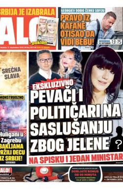 Alo - broj 3071, 11. sep 2016.