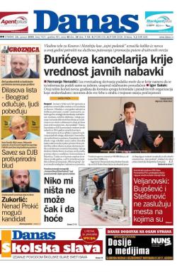 Danas - broj 7421, 23. jan 2018.