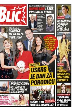 Blic - broj 7972, 27. apr 2019.