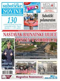 Nove Subotičke novine - broj 334, 25. avg 2023.