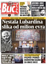 Blic - broj 7433, 23. okt 2017.