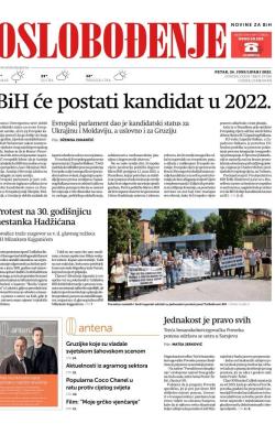 Oslobođenje - broj 27026, 24. jun 2022.