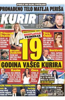 Kurir - broj 2961, 19. maj 2022.