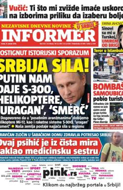 Informer - broj 1125, 13. jan 2016.