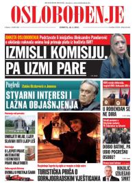 Oslobođenje - broj 24.564, 18. apr 2015.