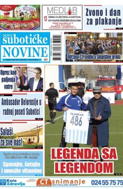 Nove Subotičke novine - broj 110, 5. apr 2019.