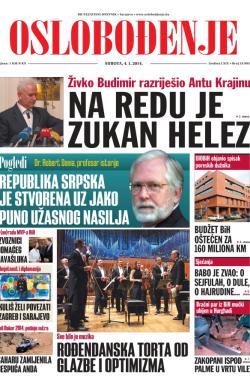 Oslobođenje - broj 24.095, 4. jan 2014.