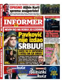 Informer - broj 4096, 30. sep 2025.
