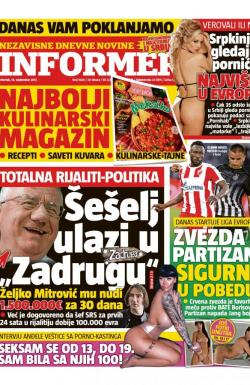 Informer - broj 1640, 14. sep 2017.