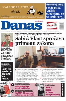 Danas - broj 7754-7755, 22. dec 2018.