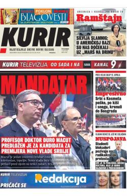 Kurir - broj 3991, 7. apr 2025.