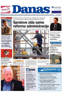 Danas - broj 6363, 2. mar 2015.