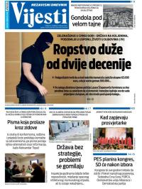 Vijesti - broj 9981, 15. feb 2026.