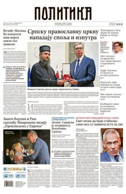 Politika - broj 40294, 10. feb 2026.
