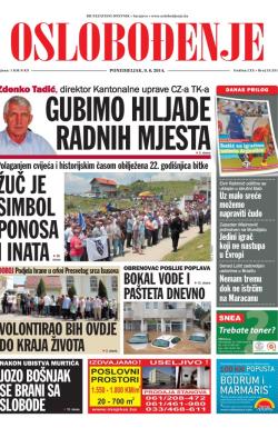 Oslobođenje - broj 24.251, 9. jun 2014.