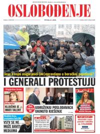 Oslobođenje - broj 24.829, 8. jan 2016.