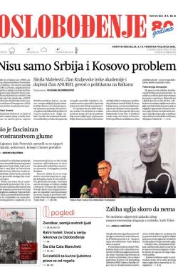 Oslobođenje - broj 27216, 4. feb 2023.