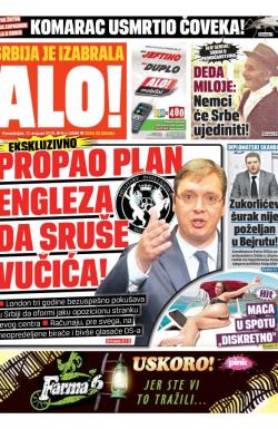 Alo - broj 2686, 17. avg 2015.