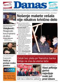 Danas - broj 7806, 12. feb 2019.