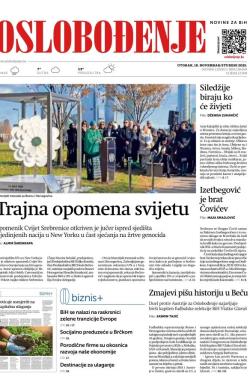 Oslobođenje - broj 28069, 18. nov 2025.