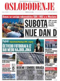 Oslobođenje - broj 24.711, 12. sep 2015.