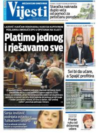 Vijesti - broj 9201, 1. dec 2023.