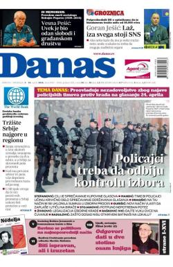 Danas - broj 6767-6768, 9. apr 2016.