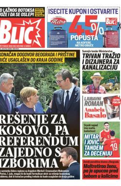 Blic - broj 8014, 12. jun 2019.