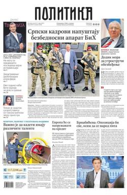 Politika - broj 39977, 21. mar 2025.