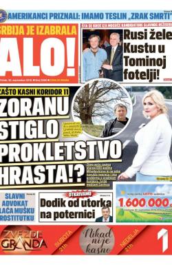 Alo - broj 3090, 30. sep 2016.